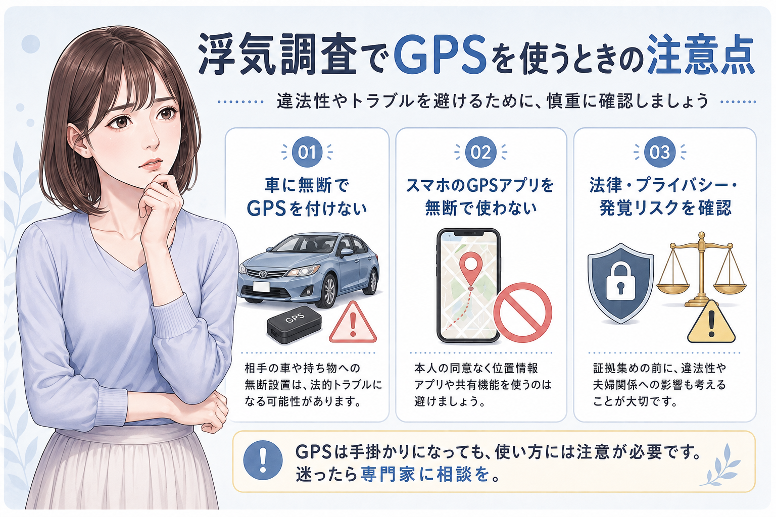 ���C������GPS���g���Ƃ��̒��ӓ_