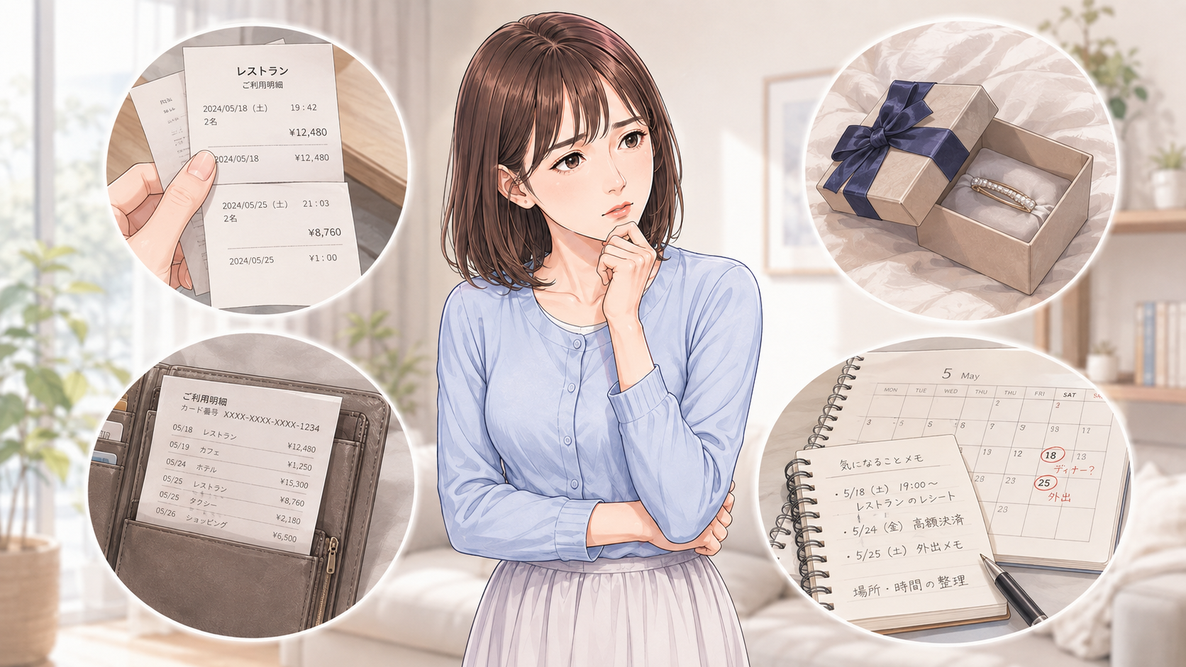 隠し場所から見つかったものは浮気の証拠になる?