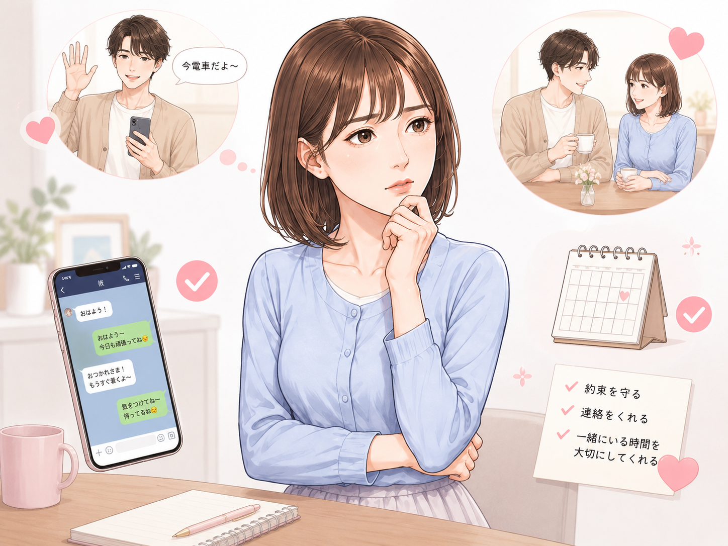 彼氏が浮気してないサイン10選
