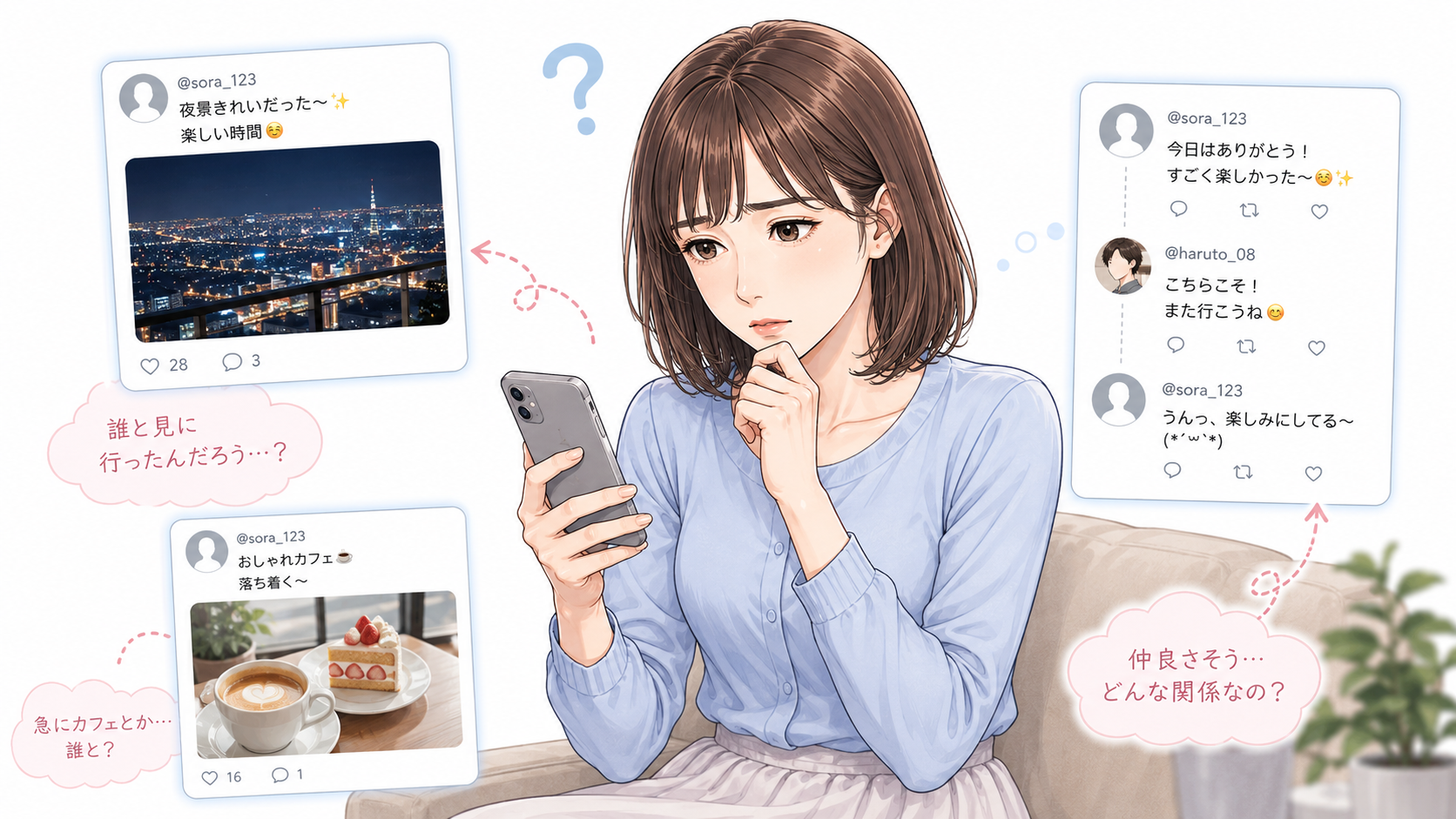 Twitter(X)で浮気の証拠は見つかる?